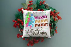 Merry Merry Christmas Sublimation I Holiday Sublimation Idea