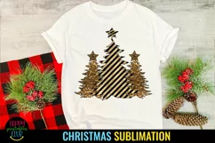 Merry Christmas Trees Sublimation I Holiday Sublimation Idea
