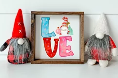 Christmas Gnome Love Sublimation I Holiday Sublimation Ideas