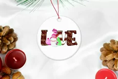 Christmas Gnome Love Sublimation I Holiday Sublimation Design Ideas