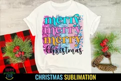 Merry Merry Christmas Sublimation I Holiday Sublimation Idea
