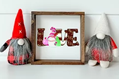 Christmas Gnome Love Sublimation I Holiday Sublimation Design Ideas