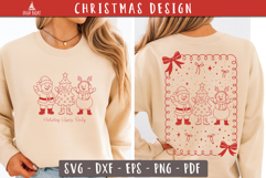 Holiday Vibes Only SVG Funny snowmen Christmas design
