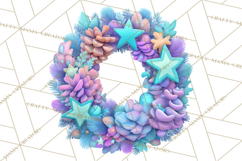 Christmas Wreaths Clipart PNG, Cute Cartoon Holiday Objects Product Image 4