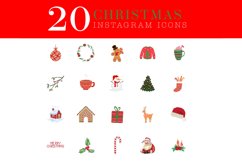 holiday xmas instagram highlight icons