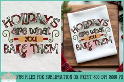 Christmas Baking PNG | Holidays Are What You Bake Them Product Image 1