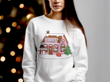 Christmas Book PNG, Bookish SVG, Holiday Coquette Design Product Image 3