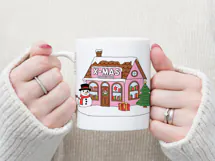 Christmas Book PNG, Bookish SVG, Holiday Coquette Design Product Image 4