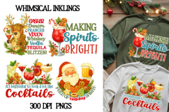 Holiday Spirit-Christmas Sublimation/DTF Clipart Product Image 2
