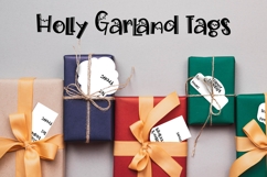 Holly Garland Font Trio Product Image 9