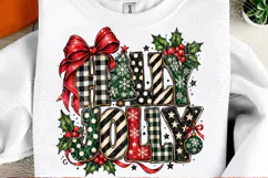 Merry Christmas Patriotic Trees PNG | Red White & Blue Subli Product Image 2