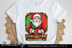 Merry Christmas PNG Christmas Sublimation T-shirt Mug Design Product Image 2