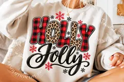 Holly Jolly PNG, Preppy Merry Coquette Christmas PNG Product Image 5