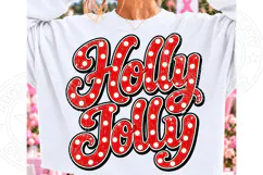 Holly Jolly Polka Dot PNG Product Image 1