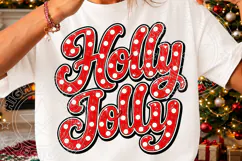 Holly Jolly Polka Dot PNG Product Image 3