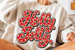 Holly Jolly Polka Dot PNG Product Image 3