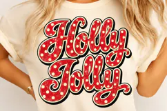 Holly Jolly Polka Dot PNG Product Image 4