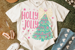 Holly Jolly PNG, Merry Christmas PNG, Holiday PNG, Xmas PNG Product Image 6