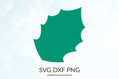 Christmas Leaf SVG|Holly Leaf Cut File Product Image 1