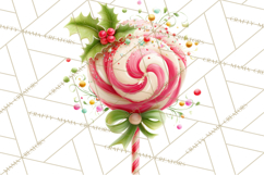 Christmas Cookies and Cupcakes Clip Art, Festive Holiday Png Product Image 3