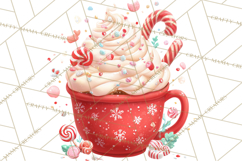 Christmas Cookies and Cupcakes Clip Art, Festive Holiday Png Product Image 4