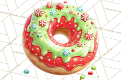 Christmas Cookies and Cupcakes Clip Art, Festive Holiday Png Product Image 2