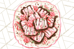 Christmas Cookies and Cupcakes Clip Art, Festive Holiday Png Product Image 4