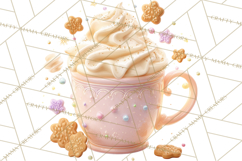 Christmas Cookies and Cupcakes Clip Art, Festive Holiday Png Product Image 4