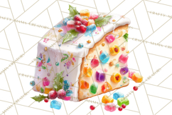 Christmas Cookies and Cupcakes Clip Art, Festive Holiday Png Product Image 4