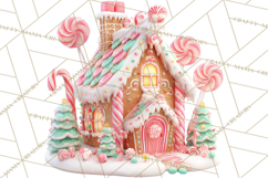 Christmas Cookies and Cupcakes Clip Art, Festive Holiday Png Product Image 3