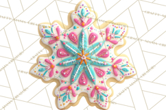 Christmas Cookies and Cupcakes Clip Art, Festive Holiday Png Product Image 2