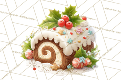 Christmas Cookies and Cupcakes Clip Art, Festive Holiday Png Product Image 5