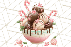 Christmas Cookies and Cupcakes Clip Art, Festive Holiday Png Product Image 4
