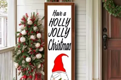 Christmas Welcome sign SVG | Have a Holly Jolly Christmas Product Image 3
