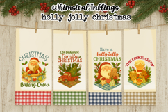 Holly Jolly Christmas Sublimation/DTF Clipart Product Image 2