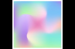 Holographic abstract background design isolated Product Image 2