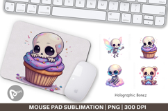 Mouse Pad Holographic Skeletons Product Image 1