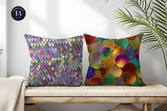 Rainbow Holographic Foil Glitter Texture Digital Paper Product Image 2