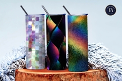 Shiny Metallic Holographic Foil Glitter Digital Paper Product Image 3