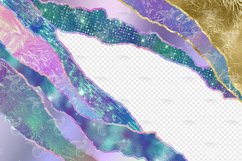 Holographic Glam Tears Clipart Product Image 3