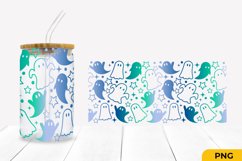 Holographic Halloween Can Glass Wrap SVG Product Image 1
