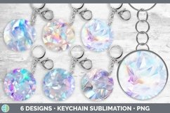 Bundle of six Holographic  Keychain designs.