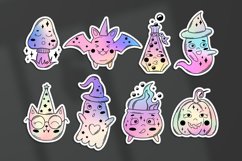 Holographic Halloween Sticker Bundle