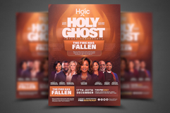 Holy Ghost Conference Church Flyer PSD Product Image 1