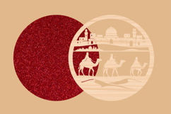 Holy Land Round Sign SVG Product Image 2