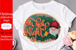 christmas gnome png design for sublimation