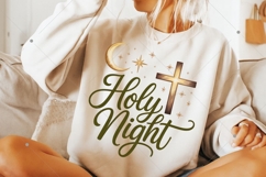Holy Night PNG,Coquette Jesus Christmas Png,Baby Jesus Png Product Image 3