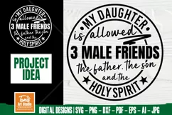 Dad and Daughter SVG | Funny Dad Shirt | Dad Quote Svg Dxf Product Image 1