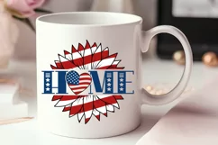 Home SVG, Independence Day SVG, Patriotic SVG, USA Flag SVG Product Image 3