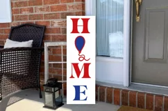 Home SVG, 4th Of July Porch Sign SVG Design Product Image 3